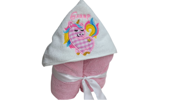 Unicorn Hooded Towel